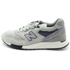 New Balance(ニューバランス) サイズ:27.5cm ×WTAPS U998WT ダブルタップス スエード ローカットスニーカー グレー US9.5/27.5cm【中古】【程度A】【カラーグレー】【オンライン限定商品】