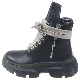 Rick Owens(リックオウエンス) サイズ:UK6/39 ×Dr.Martens 1460 DMXL JUMBO LACE BOOT ドクターマーチン ジャンボレース ハイカットレザーブーツ ブラック 31755001【新古品/中古】【程度S】【カラーブラック】【取扱店舗BRING福岡店】