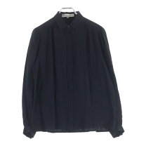 Dior*ディオール フリルブラウス ヴィンテージ 水彩 総柄 コットン 