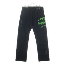 オフホワイト Off-White スプレーアローロゴ スリムフィットデニム 
