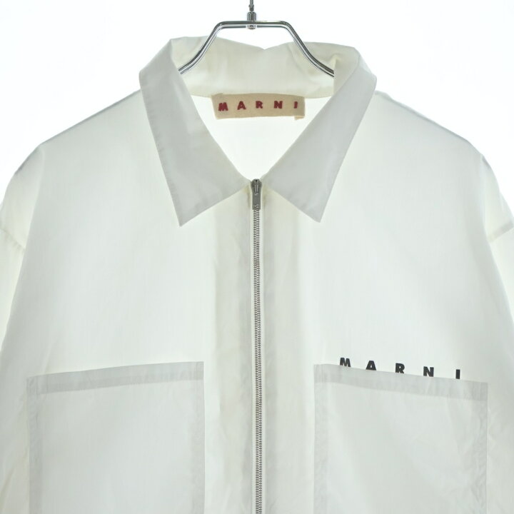 楽天市場】MARNI(マルニ) サイズ:46 25AW ジップアップ 長袖シャツ 