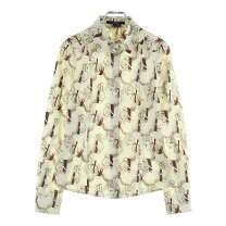 楽天市場】Gucci（カラーベージュ）（シャツ・ブラウス｜トップス 