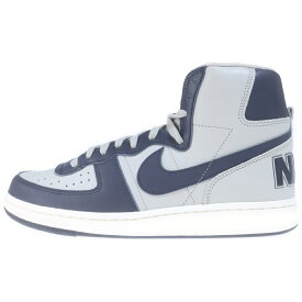 NIKE(ナイキ) サイズ:26.5cm WMNS TERMINATOR HIGH GEORGETOWN ウィメンズ ターミネーター ジョージタウン ハイカットスニーカー グレー US8.5/26.5cm FB1832-001【中古】【程度A】【カラーグレー】【オンライン限定商品】