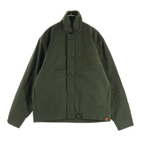 UNIVERSAL OVERALL(ユニバーサルオーバーオール) サイズ:XL ×HIGH FIVE FACTORY N-1 JACKET ハイファイブファクトリー エヌワンスタンドカラー ジャケット カーキ 88000220【新古品/中古】【程度S】【カラーカーキ】【オンライン限定商品】