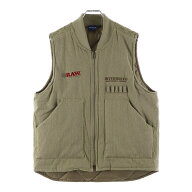 NO BRAND(ノーブランド) サイズ:M 【INTERBREED インターブリード 】×RAW ロウ ジップアップ ダック ベ…
