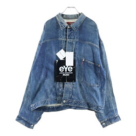 Levi's(リーバイス) サイズ:L x ベルベルジン S506XX 1944 トランスファープリントジャケット インディゴ WQ-J904【新古品/中古】【程度S】【カラーブルー】【取扱店舗BRING WASTE_NOT】