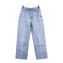 W40 Carhartt ダブルニー B73 DST ビックサイズ 良フェード メンズ