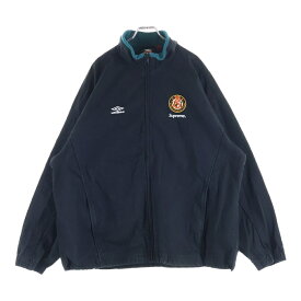 SUPREME(シュプリーム) サイズ:XXL 23AW ×Umbro Cotton Ripstop Track Jacket アンブロ コットン リップストップ トラック ジャケット ブラック【中古】【程度B】【カラーブラック】【取扱店舗BRING仙台店】