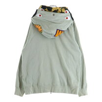 楽天市場】1st camo shark shoulder zip hoodie kの通販