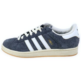 adidas(アディダス) サイズ:27.0cm ×Korn CAMPUS 2 コーン キャンパス ローカットスニーカー グレー US9/27cm IF4282【中古】【程度B】【カラーグレー】【オンライン限定商品】