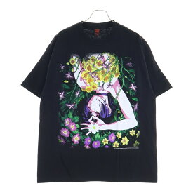 GEEKSRULE(ギークスルール) サイズ:XL CHAINSAW MAN The Movie Reze SILKSCREEN PRINTING T SHIRT vol.01 チェンソーマン レぜ編 コラボプリント半袖Tシャツ ブラック【新古品/中古】【程度S】【カラーブラック】【取扱店舗BRING渋谷ANNEX店】