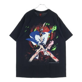 GEEKSRULE(ギークスルール) サイズ:XL CHAINSAW MAN The Movie Reze SILKSCREEN PRINTING T SHIRT vol.02 チェンソーマン レぜ編 コラボプリント半袖Tシャツ ブラック【新古品/中古】【程度S】【カラーブラック】【取扱店舗BRING渋谷ANNEX店】