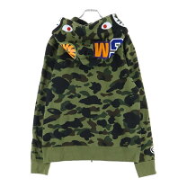 楽天市場】1st camo shark shoulder zip hoodie kの通販