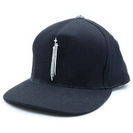 CHROME HEARTS(クロムハーツ) サイズ:OS RS3 BASEBALL CAP クロスボール ベースボールキャップ ブラック…