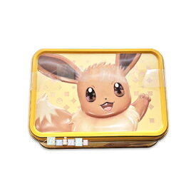 TOKYO BANANA ポケモン 東京ばな奈 はみ出しチョコ の クッキーサンド スペシャル缶 (イーブイ) 12枚入 専用おみやげ袋(ショッパー)付き 冷蔵(クール)便発送推奨