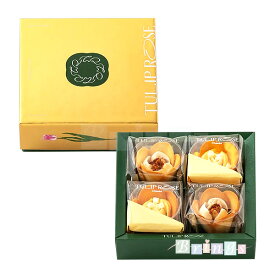 チューリップローズ TULIP ROSE 4個入 専用おみやげ袋(ショッパー)付き