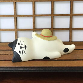 ☆デコレ(DECOLE)　concombre コンコンブル ハチワレお昼寝 【旅猫東京シリーズ】（宅配便送料全国一律510円/メール便216円）