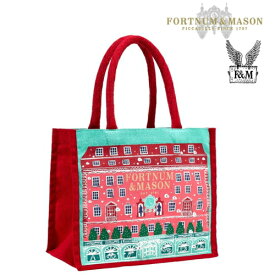 フォートナム&メイソン Piccadilly House Christmas Bag for Life エコバッグ S(底板があって丈夫）【表裏文字表示異なります】【日本未発売】2023年新発売 Sサイズイギリス王室御用達【普通郵便送料無料】【RCP】