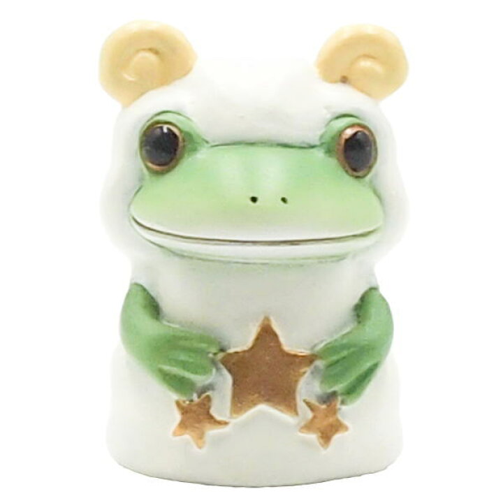 楽天市場】Copeau【コポー】12星座 おひつじ座 フィギュア・カエル 