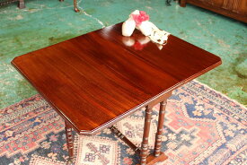 イギリスアンティーク家具 サザーランドテーブル コーヒーテーブル テーブル ゲートレッグテーブル 英国製 j113