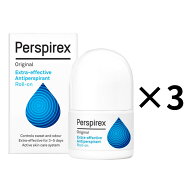 Perspirex パースピレックス オリジナル ロールオン 20 mL 無香料・無着色 脇汗ケア 長時間ドライな使用…