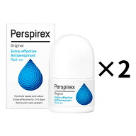 Perspirex パースピレックス オリジナル ロールオン 20 mL 無香料・無着色 脇汗ケア 長時間ドライな使用…