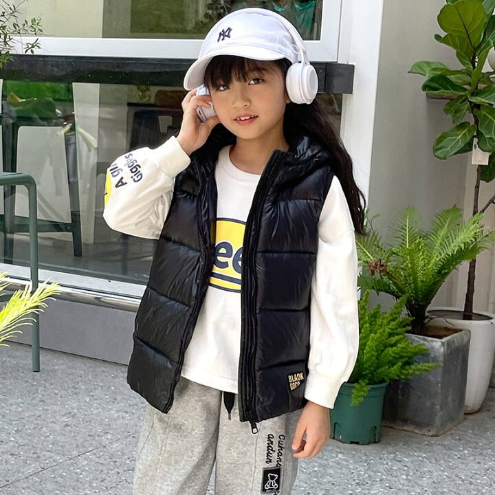 楽天市場】ダウンベスト キッズ アウター 子供服 秋冬 ダウン コットン 