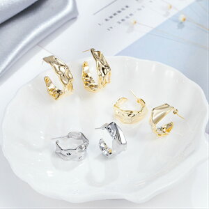 送料無料 ピアス フープピアス アクセサリー レディース ゴールド シルバー ワイド