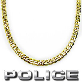 ポリス POLICE ネックレス SIN 25490PSG02 ゴールドカラー ステンレスネックレス