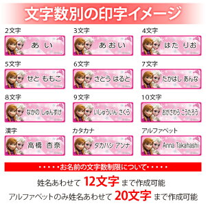 楽天市場 お名前シール アナと雪の女王 ディズニー 防水 耐水 名前入り ネームシール 名前しーる レンジ 食洗機 プレゼント 送料無料 Pr入園 入学 キャラクター お祝い 名入れ ローマ字 ひらがな 漢字 小学校 幼稚園 保育園 楽天 子供 キッズ 撥水 はっ水 ブランド