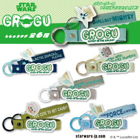 GROGU グローグー 刺繍タグキーホルダー ディズニー キャラクター グッズ STAR WARS マンダロリアン男の子 女の子 キーホルダー 大人向け バッグチャーム 小学校 楽天 お祝い ギフト カラビナ ロゴ【Disneyzone】