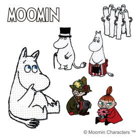 ワッペン MOOMIN ワッペン クロスステッチ アイロン シール かわいい 刺繍 キャラクター マーク プレゼント 服キャラクターワッペン 刺繍ワッペン 男の子 女の子 入園 入学 幼稚園 保育園 小学校 楽天 アップリケ お祝い ギフト