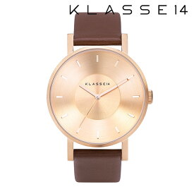 【2年保証】KLASSE14 クラス14 Volare VO14RG002M 42mm ROSE-GOLD BR正規取扱店 klasse14　腕時計 ペアウォッチ レディース メンズ 人気 ブランド ● 送料無料● ラッピング無料