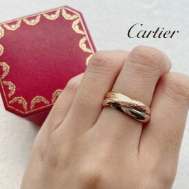 Cartier（カルティエ）トリニティリング　K18ゴールド