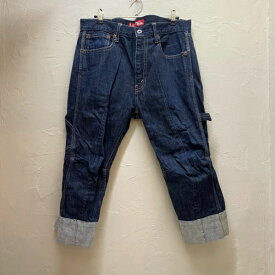 JUNYA WATANABE MAN COMME des GARCONS ジュンヤワタナベコムデギャルソン Levi's クロップド ペインターデニム S インディゴ 【代官山05】【中古】【メンズ】