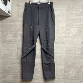 AMBUSH アンブッシュ 19AW ZIP BONDAGE CARGOPANTS ジップデザイン ボンテージ カーゴパンツ グレー 12111082【中目黒B04】【中古】【メンズ/レディース】