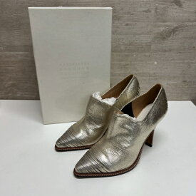 MAISON MARGIELA メゾンマルジェラ S58WL0026　レザーブーティ　size36 【中目黒B03】【中古】【レディース】