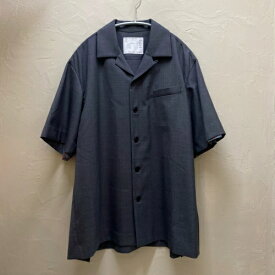 sacai サカイ 22SS SUITING SHIRT 2 グレー 【代官山02】【中古】【メンズ】