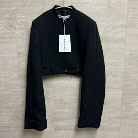 Acne Studios アクネストゥディオズ　FN-WN-SUIT000418 Cropped suit jacket クロップドスーツジャケット　size36 ブラック　【中目黒B3】【中古】【レディース/メンズ】