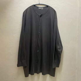 Yohji Yamamoto Pour Homme　ヨウジヤマモトプールオム　hh-t20-987 19ss クルーネックボタンカーディガン　SIZE3　【代官山12】【メンズ】【中古】