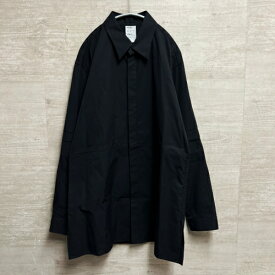 MORSE モールス　M-20-001-04 シャツ　size2 ブラック　【中目黒B5】【中古】【メンズ】