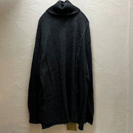 Yohji Yamamoto POUR HOMME ヨウジヤマモトプールオム　23AW HJ-K27-186 DIAGONAL SEAM DETAIL ニット　SIZE　3　【代官山05】【メンズ】【中古】