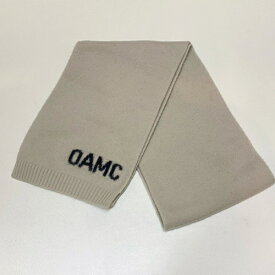 OAMC オーエーエムシー ウールロゴマフラー 【代官山02】【中古】【メンズ/レディース】