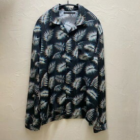 CYDERHOUSE サイダーハウス ユートピアシャツ size-M 柄シャツ 総柄 オープンカラー【代官山11】【中古】【メンズ】