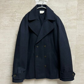 FOMME フォム Pコートジャケット ブラック sizeS 【中目黒B04】【中古】【メンズ】