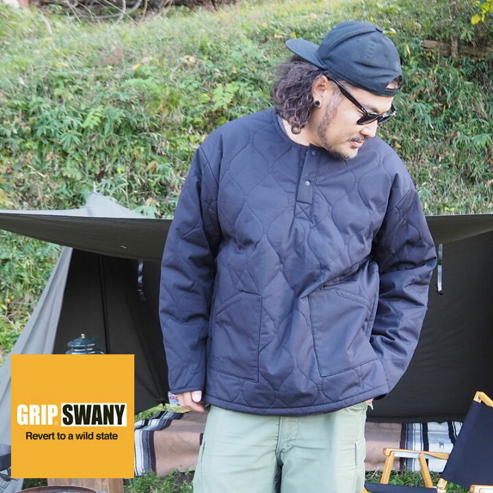 楽天市場】GRIP SWANY グリップスワニー ジャケット 中綿 キルト プル 