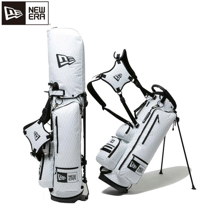 楽天市場】NEW ERA ニューエラ キャディバッグ GOLF STAND CADDIE BAG 