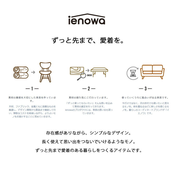 楽天市場】ienowa イエノワ ソファ 3P ソファ ブラックパール 