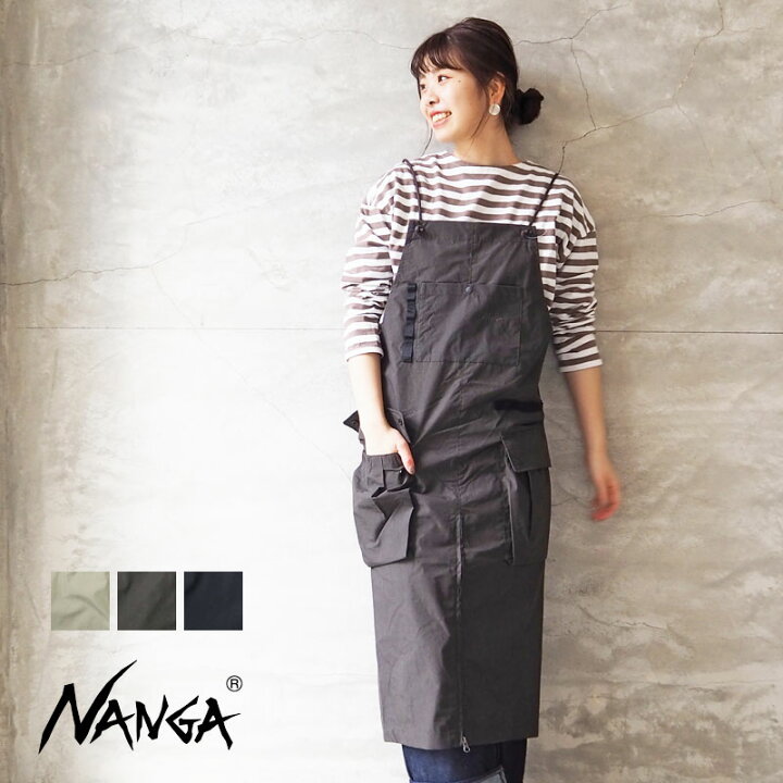 楽天市場】NANGA ナンガ エプロン TAKIBI FIELD APRON N1ta 難燃 難燃 