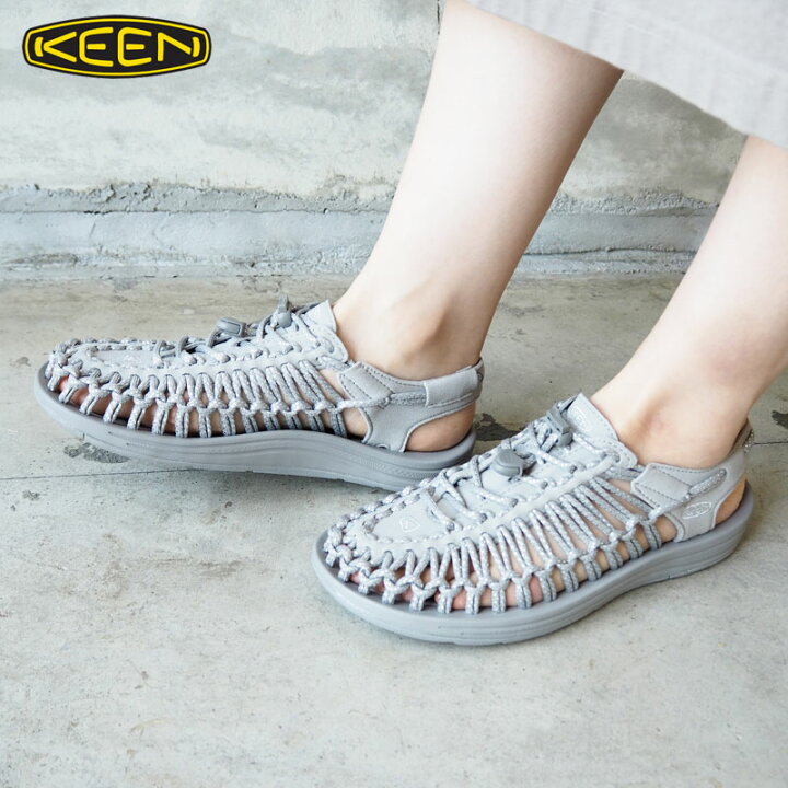 楽天市場】キーン KEEN ユニーク レディース サンダル UNEEK シルバー 